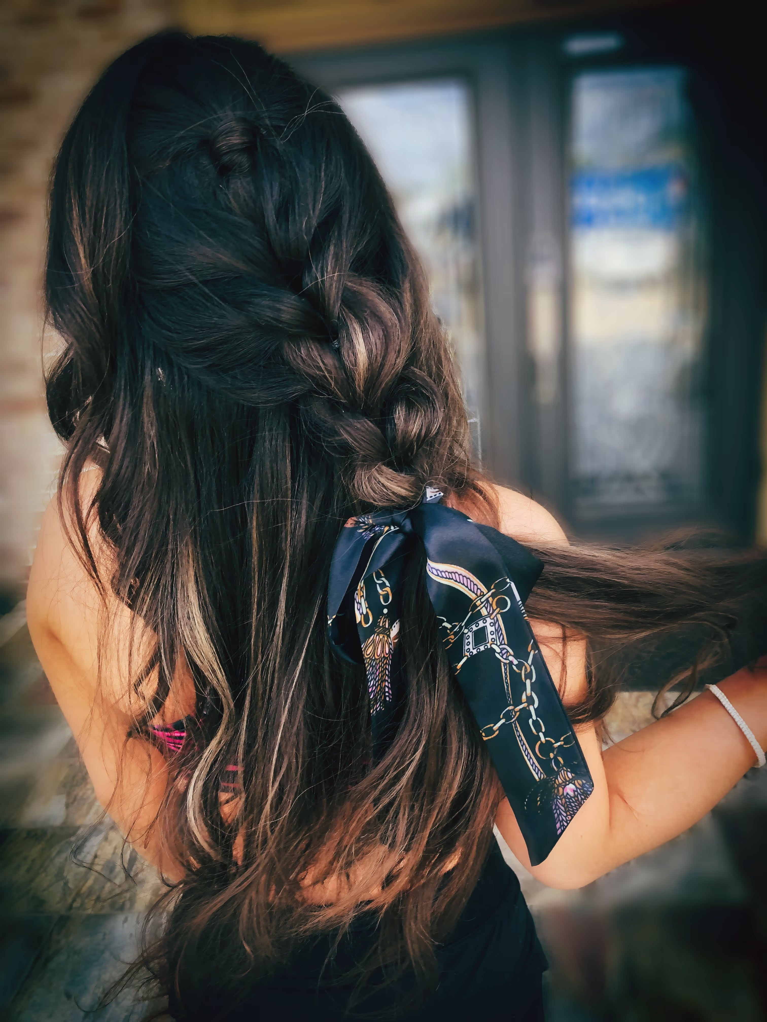 Hair color and styling example 4