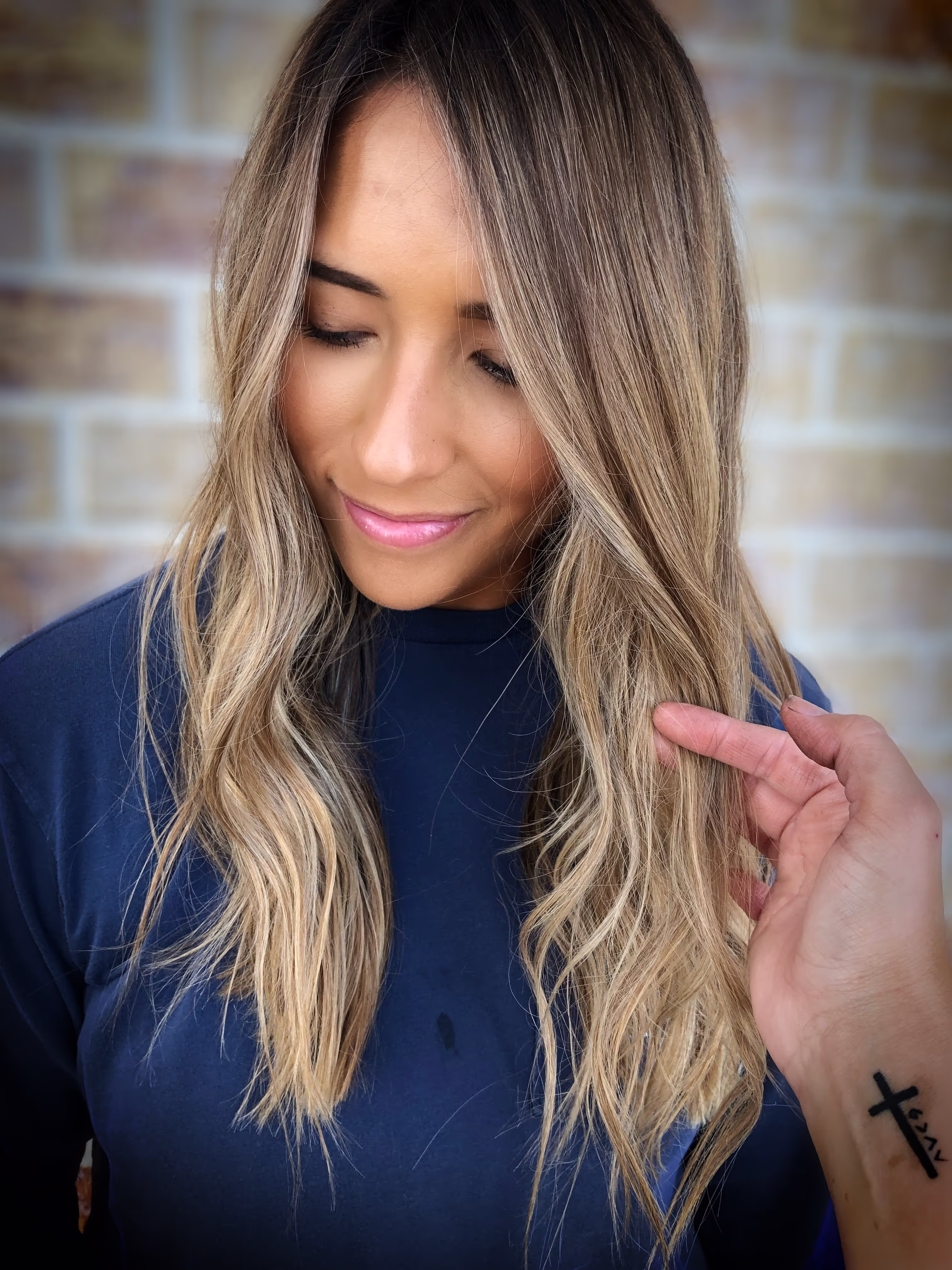 Hair color and styling example 3